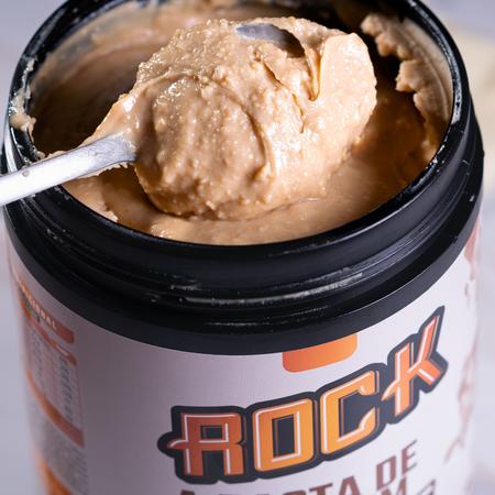 Rock Peanut Pasta De Amendoim Com Whey - 1000G Chocolate Branco