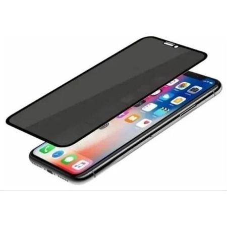 Imagem de Kit 2 Películas 3D Vidro Privacidade + Capa Capinha Transparente para Iphone 11 Pro