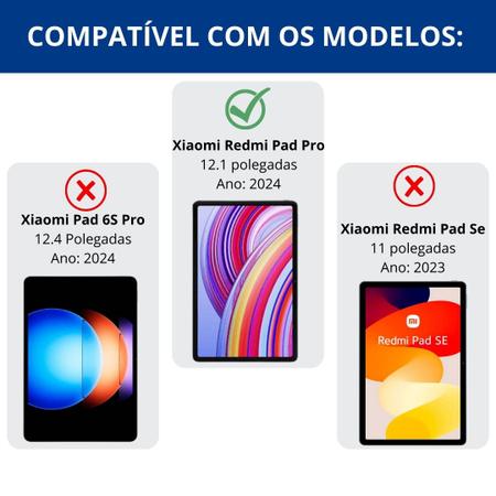 Imagem de Kit 2 películas de vidro câmera para PAD Pro 12,1”