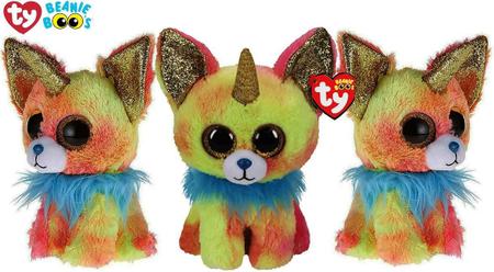 Kit 2 Pelúcia Cachorro Unicórnio Sortido Ty 25Cm Beanie Boos - Pelúcia -  Magazine Luiza