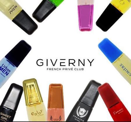 Imagem de Kit 2 perfumes femininos giverny importado