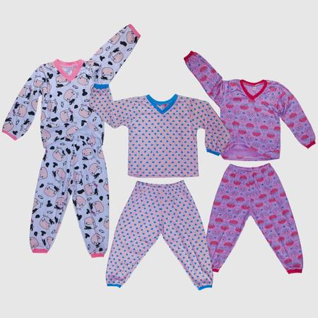 Imagem de Kit 2 Pijama Masculino Infantil Menino Calça De Dormir Confortável 1 2 4 Ano