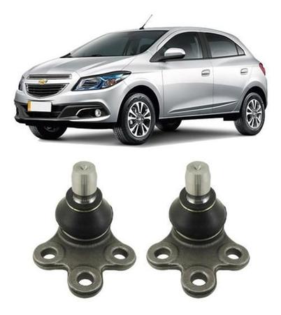 Imagem de Kit 2 Pivô Inferior Suspensão Dianteira Onix 2013 2014 2015