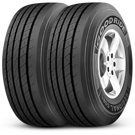 Imagem de Kit 2 Pneu Goodride Aro 17.5 215/75r17.5 128/126M 14 Lonas GSR+1