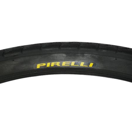 Imagem de Kit 2 Pneus Pirelli Touring 700x45 Compatível Aro 29 Arame Preto + Câmara Pirelli 700x28/45 Válvula Presta 60mm