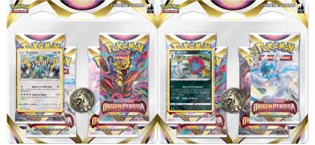 Blister Quadruplo Pokémon Regigigas Espada e Escudo 11 Origem Perdida -  Copag - Deck de Cartas - Magazine Luiza