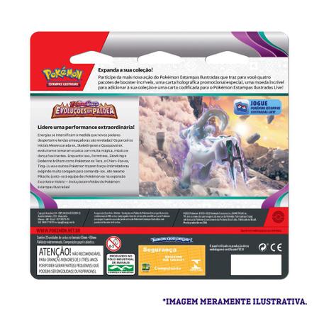 Box 36 Booster Cards/Cartas Pokémon EV2 TCG Estampas Ilustradas