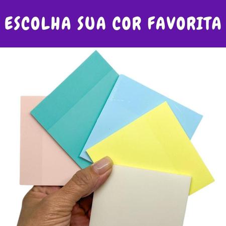 Imagem de Kit 2 Post It Transparente Adesivo À Prova D'Água - Amarelo