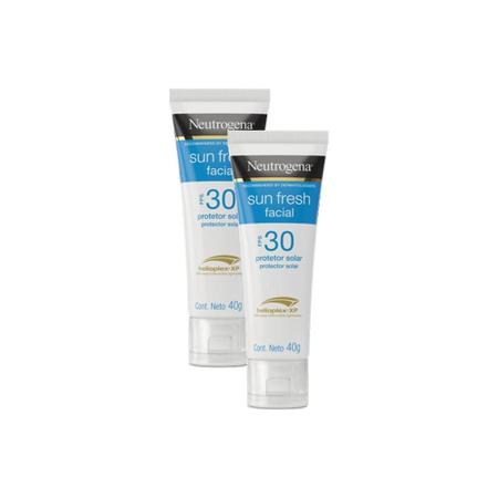 Imagem de Kit 2 Protetor Solar Neutrogena Sun Fresh Facial FPS 30 40g