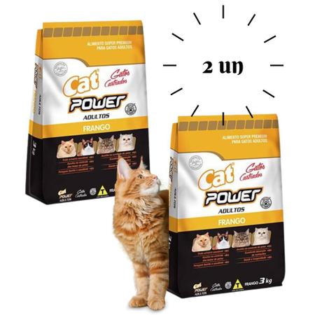 Ração Seca Cat Power Cats Can Fly Frango para Gatos Adultos