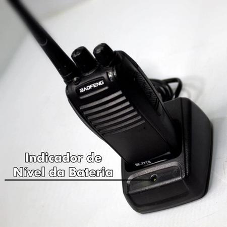 Imagem de Kit 2 Radio 777s Vhf/uhf 16 Canais Comunicador Profissional