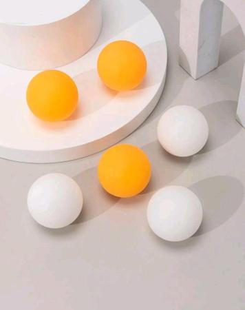 Imagem de Kit 2  raquete de Ping pong com 3 bolinhas diversas de alta resistência moderno