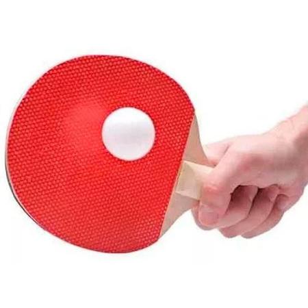Imagem de Kit 2 Raquetes Para Ping-Pong E 3 Bolinhas
