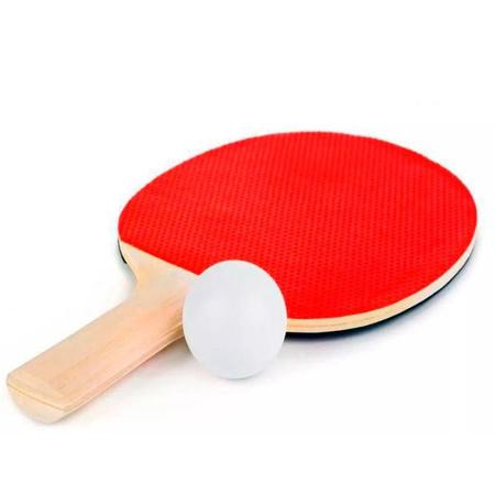 Imagem de Kit 2 Raquetes Para Ping-Pong E 3 Bolinhas