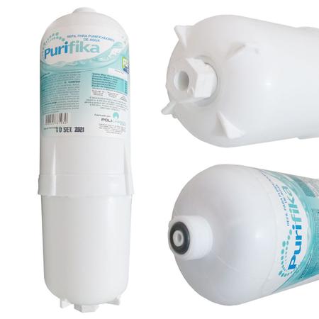 Imagem de Kit 2 Refil Filtro Agua Purifika Compatível Purificador Soft Everest Lacrado - Plus Star Slim Fit e Baby (todos)