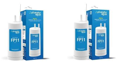 Imagem de Kit 2 Refil Filtro Fp11 Purificador Cadence Aquapure Pra100