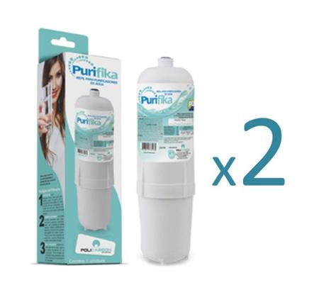 Imagem de KIT 2 Refis Purifika Policarbon para Purificador de Água Soft Everest