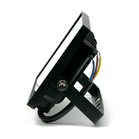 Imagem de Kit 2 Refletor Led Holofote 30w Slim Branco Frio Bivolt 6500K Resistente a Água Ip66