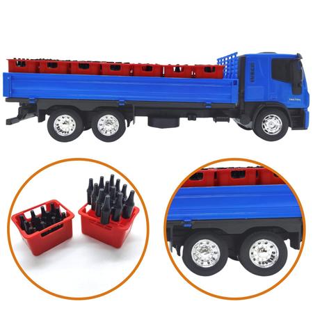 Brinquedo Réplica Caminhão Iveco Tector Coletor - Usual brinquedos
