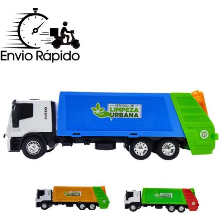 Brinquedo Réplica Caminhão Iveco Tector Coletor - Usual brinquedos