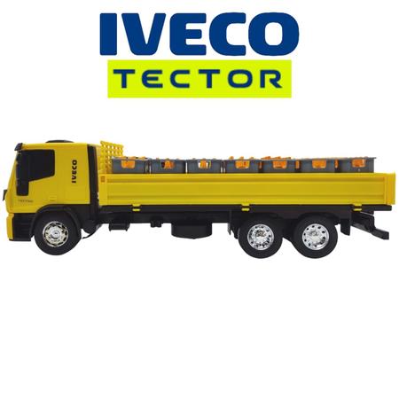 Kit 2 Caminhões De Brinquedo Iveco Tector - Caminhão De Engradados