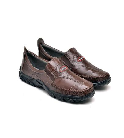Kit 2 Sapatos Mocassim Masculino Couro Macio Resistente - Mocassim Masculino  - Magazine Luiza