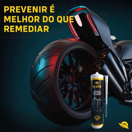 Imagem de Kit 2 Selante Preventivo Vacina Pneu Moto Carro Bike Block