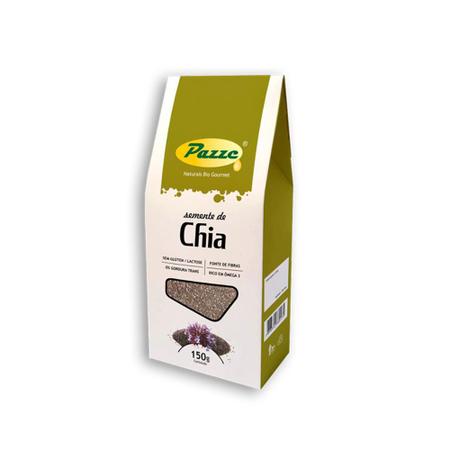 Kit 2 Semente de Chia Pazze 150 gramas Imagem de Kit 2 Semente de Chia Pazze 150 gramas