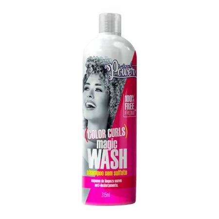 Imagem de Kit 2 Shampoo Magic Wash Color Curls 315ml - Soul Power