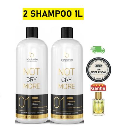 Kit 2 Shampoo Pre Tratamento 1l Anti Residuo Borabella Imagem de Kit 2 Shampoo Pre Tratamento 1l Anti Residuo Borabella