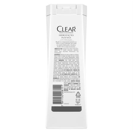 Imagem de Kit 2 Shampoos Anticaspa Clear Women Hidratação Intensa 200ml