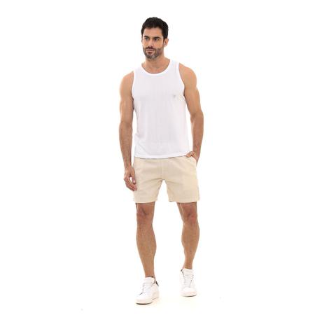 Imagem de Kit 2 shorts masculino linho elegante cores lindas