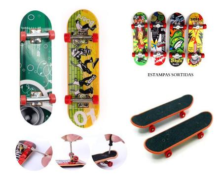 Kit Skate de Dedo Profissional - Fingerboard