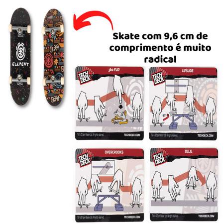 Compre Kit 2 Skate de Dedo com Obstáculo Element - Tech Deck aqui na Sunny  Brinquedos.