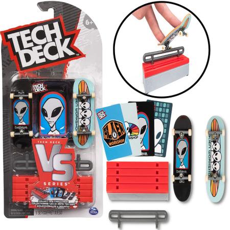 Kit Com 2 Skate De Dedo Tech Deck Profissional+ Frete Grátis