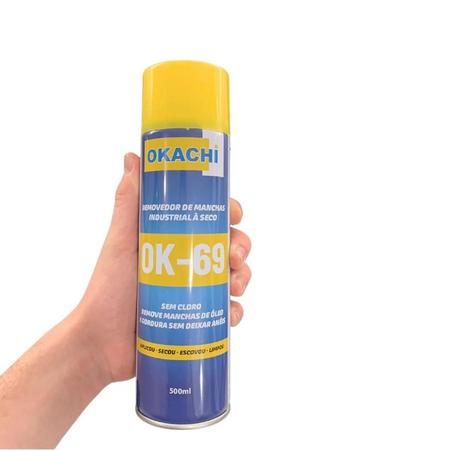 Imagem de Kit 2 Spray Removedor Tira Manchas Facil Okachi Ok-69