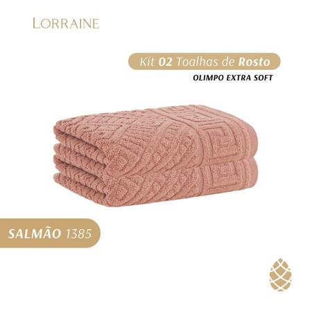 Imagem de Kit 2 Toalhas De Rosto Olimpo Extra Soft Buddemeyer 48X80 Cm