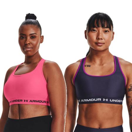 Top Fitness Under Armour Crossback Mid Bra - Feminino