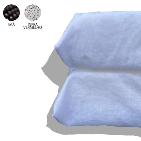 Imagem de Kit 2 Travesseiro magnético ortopédico com infravermelho perfilado