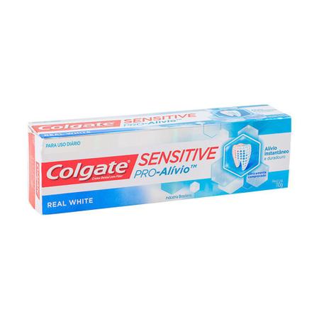 Imagem de Kit 2 Und Creme Dental Colgate Sensitive Pró Alívio Real White 110g