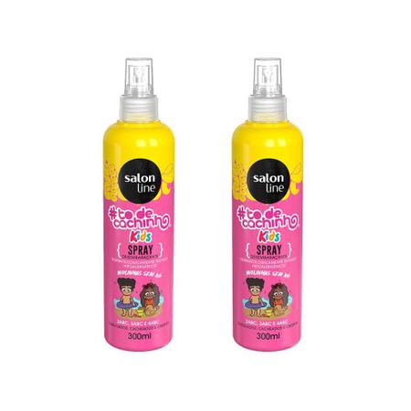 Imagem de Kit 2 Und Spray Desembaraçante Salon Line todecachinho 300ml