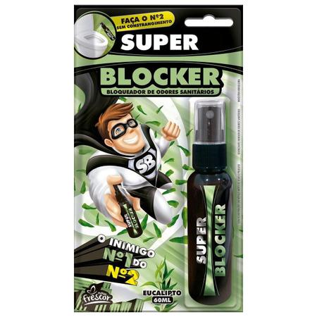 Imagem de Kit 2 Unidades Bloqueador Odores Sanitários Super Blocker