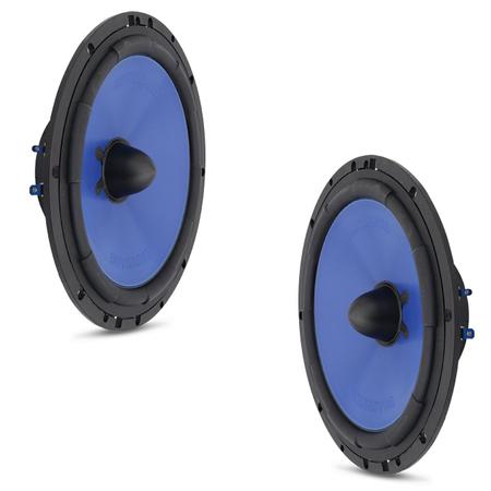 Imagem de Kit 2 Vias Hurricane CM6.2  Alto Falantes 6.5'' 130W RMS + 2 Tweeters Neodímio + 2 Crossovers