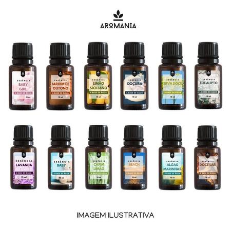 Imagem de Kit 20 Essências Hidrossolúveis para Sabonete, Umidificador e Aromatizador 15ml