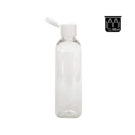 Imagem de Kit 20 Frascos Viagem Shampoo Creme Sabonete 100ml