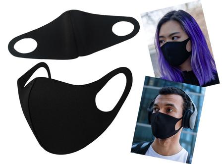 Imagem de Kit 20 Máscara Proteção Facial Neoprene Original Ninja