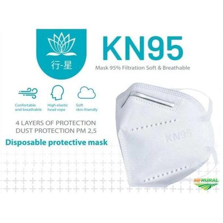 Imagem de Kit 20 Máscaras KN95 Proteção Hospitalar