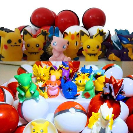 Kit 20 Pokebolas Pokemons + 20 Miniaturas 5cm Brinquedo Colecionável  Presente - amazing - Colecionáveis - Magazine Luiza