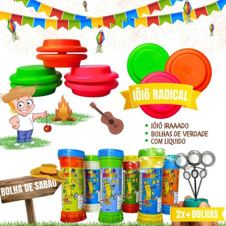 Imagem de Kit 20 Prenda Festa Junina Infantil Brinquedos Doação Lembrancinha Crianças