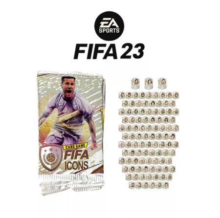 Kit 200 Cards Fifa Icons Ultimate Team 23 Jogadores Icones - Kids Think Big  - Deck de Cartas - Magazine Luiza